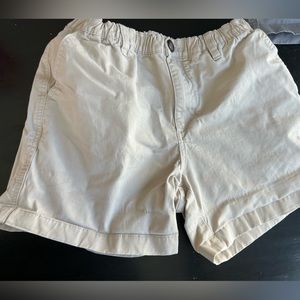 Men’s Chubbies khaki shorts.  5.5” inseam